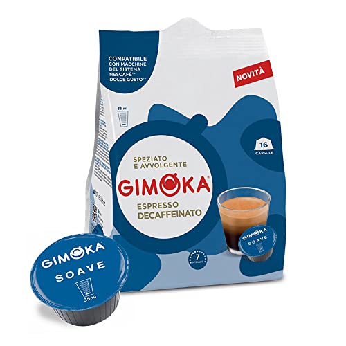 Gimoka - 64 Capsule Compatibili con Macchinetta Caffè Nescafé* ...