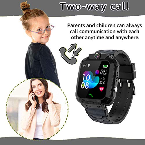 GPS kids Smartwatch Phone per Impermeabile, GPS Localizzatore di tr...