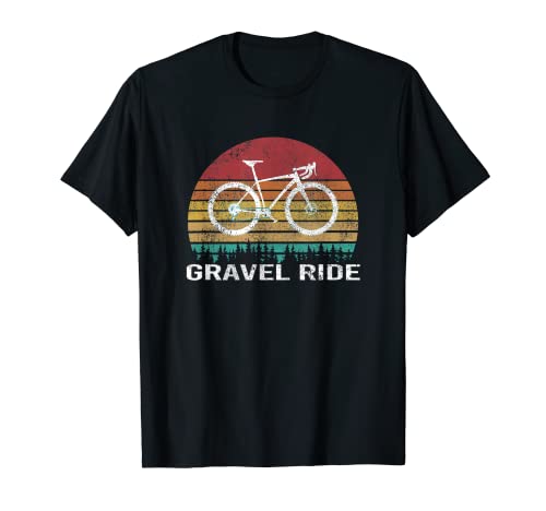 Gravel - Bicicletta per bicicletta, modello vintage Maglietta