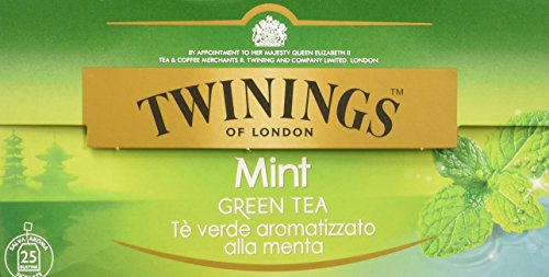 Green tea e Mint Tè verde alla menta Twinings 25 bustine
