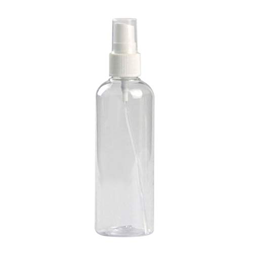 Guangcailun Spray Bottiglia di plastica Trasparente spruzzatore cosmetico Portatile Bagagli Spray Spray Contenitore Portatile cosmetico di spruzzo Contenitore, 120ml