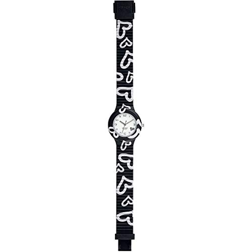 Hip Hop Watches - Orologio da Donna Hip Hop Black HWU0904 - Collezione Be Loved - Cinturino in Silicone - Cassa 32mm - Impermeabile - Nero