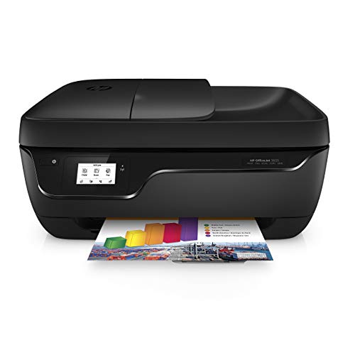 HP OfficeJet 3833 Stampante Multifunzione a Getto di Inchiostro, Stampa, Scannerizza, Fotocopia, Fax, Wi-Fi Direct, 2 Mesi di Servizio Instant Ink Inclusi, Nero