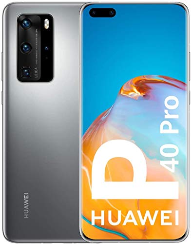 HUAWEI P40 Pro - Smartphone 256GB, 8GB RAM, Dual Sim, Silver Frost (Ricondizionato)