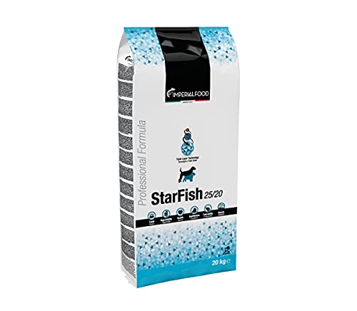 Imperial Food Starfish 20Kg, Cibo Secco Monoproteico Anallergico per Cani Adulti di Tutte le Taglie Ipoallergenico Gusto Aringa
