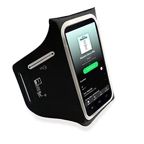 Impermeabile iPhone X 8 7 6 Sportive Fascia da Braccio. Custodia Porta Telefono per corridori, allenamenti, palestra, Fitness e Sport (Armband 5.2 )