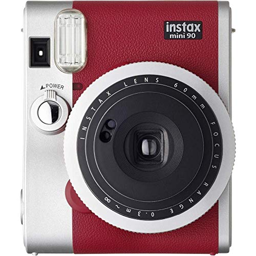 instax mini 90 Neo Classic - Fotocamera istantanea, colore: Rosso
