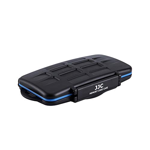 JJC Porta Schede Memoria, Custodia SD Card per 18 SD SDHC SDXC + 12 Micro SD + 6 Compact Flash Scheda(36 Slots)