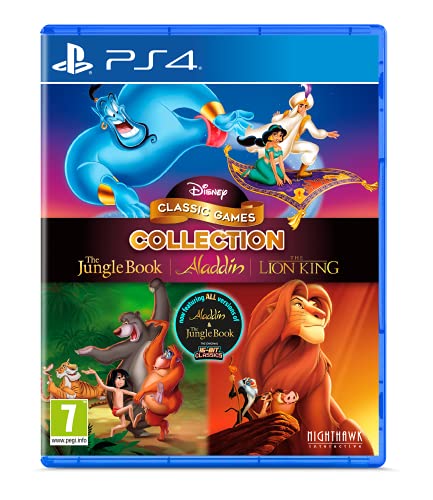 Just For Games Solo per Giochi Aladdin Roi Lion Definitive.PS4