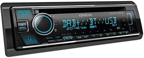 Kenwood KDC-BT740DAB Sintolettore CD USB Bluetooth. Dab+ con Antenna Dab Inclusa e Bluetooth Integrato