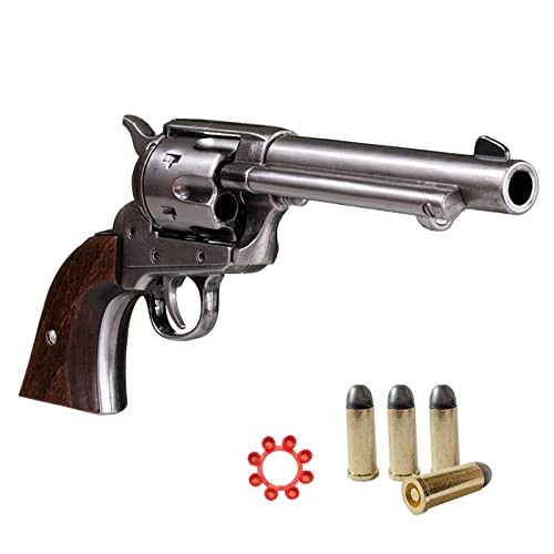 KOLSER Revolver Colt Peacemaker 5 5  USA 1873 colore metallo lucido e cubetti in legno 27 cm