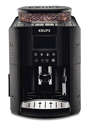 Krups EA8150 Essential Macchina da caffè Automatica, Arabica, Display, 1450 W, 1 Decibel, Nero