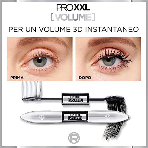 L Oréal Paris Mascara Pro XXL Volume, Per Ciglia Extra Volumizzate...