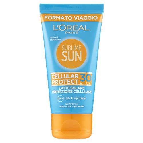 L Oréal Paris Sublime Sun Cellular Protect Protezione Solare Crema Solare Viso IP 30, 75 ml