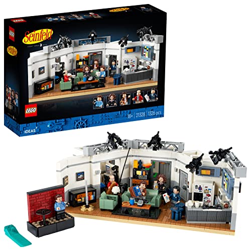 LEGO 21328 Ideas Seinfeld, Serie Tv Anni  90, Costruzioni Per Adulti, Modello Da Esposizione per Arredamento della Casa, Idee Regalo Con Minifigure