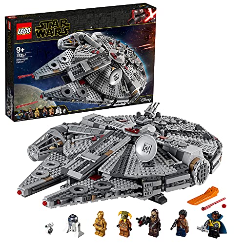 LEGO 75257 Star Wars Millennium Falcon, Set di Costruzioni dell’I...
