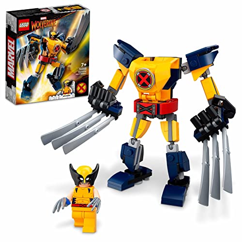 LEGO 76202 Marvel Armatura Mech Wolverine, Mattoncini Creativi con ...