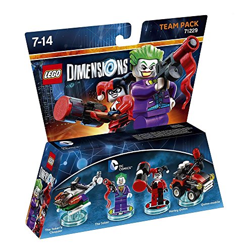 Lego: Dimensions Team Pack - Dc Joker And Harley Figurina - Day-One