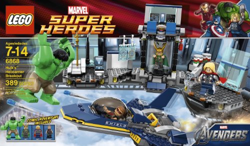LEGO Marvel Super Heroes The Avengers Hulk s Helicarrier Breakout