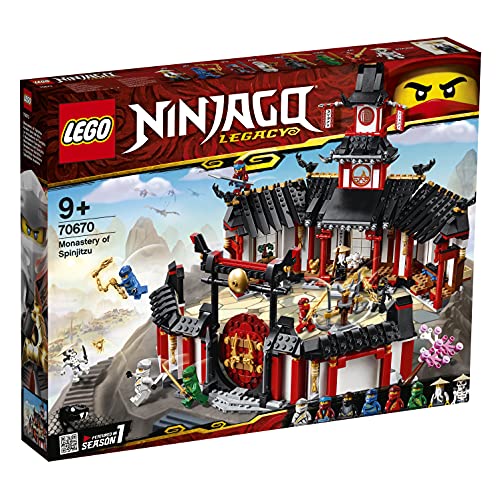 LEGO Ninjago Il Monastero Spinjitzu, Set di Costruzioni con Minifigure da Collezione Ninja, 70670