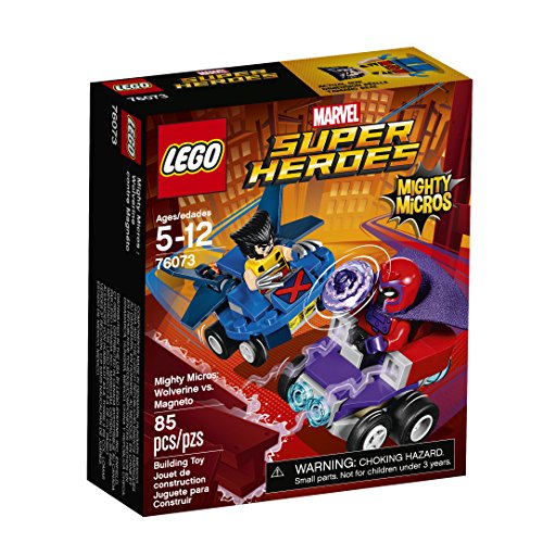 LEGO Super Heroes Mighty Micros: Wolverine Vs. Magneto 76073 Buildi...