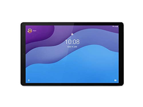 Lenovo Tab M10 HD (2nd Gen) Tablet - Display 10.1  HD (Processore MediaTek Helio P22T, Storage 32 GB Espandibile fino ad 1 TB, RAM 2 GB, WIFI+Bluetooth 5.0, 4G LTE, 2 Speaker, Android 10) - Iron Grey