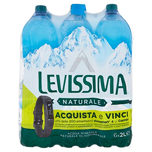 Levissima Acqua Minerale Naturale 2L (Confezione da 6)