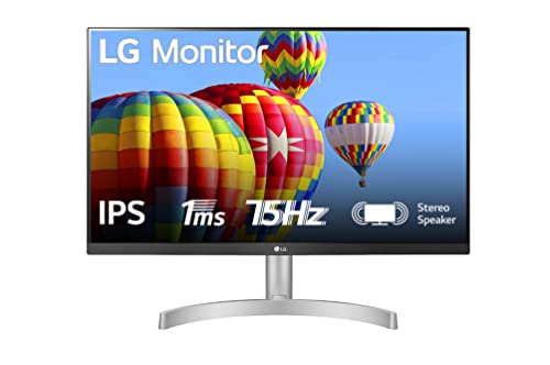 LG 24ML600S Monitor 24  Full HD LED IPS, 1920x1080, 1ms, AMD FreeSy...