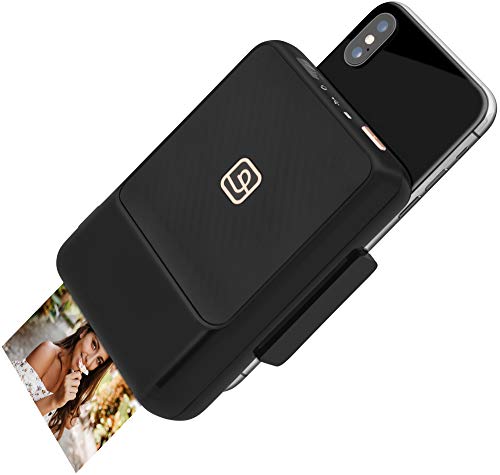 Lifeprint Slim Stampante Foto e Video Portatile 2x4, Bluetooth, Trasforma il Tuo Smartphone in Una Fotocamera Istantanea, Compatibilità Apple e Android, Nero