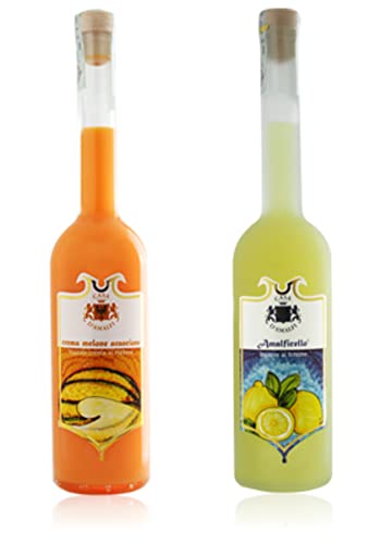 Limoncello e Crema Melone (2 bottiglie da 50 cl)