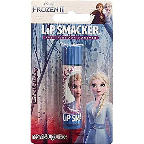 Lip Smacker - Disney s Frozen Collection - Burrocacao per Bambini - Lip Smacker Disney Elsa Balsamo Labbra Singolo - Gusto Lampone