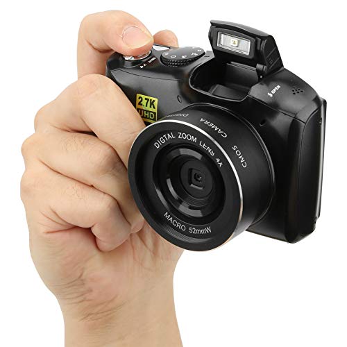 Longzhuo Fotocamera Mirrorless da 48 MP Fotocamera Digitale Domestica per videoregistratore ad Alta Definizione da 2,7 K