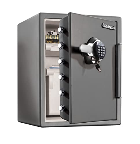 Master Lock Sentry Safe Cassaforte Combinazione Digitale, Ignifuga e a Tenuta Stagna, 56 L