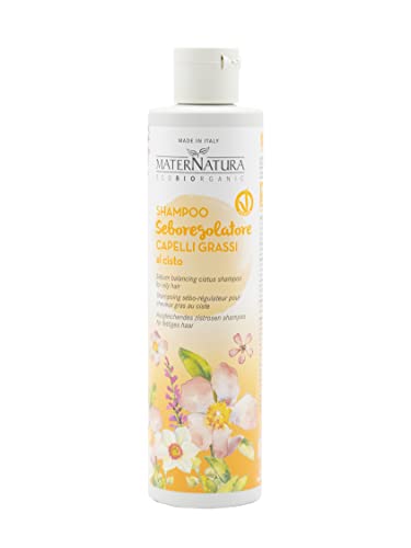 Maternatura Shampoo Capelli Grassi al Cisto, Beauty Routine Cute e Capelli Grassi - 250 Ml