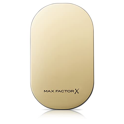 Max Factor Fondotinta Compatto Facefinity Compact, Formula Opacizzante a Lunga Durata, 05 Sand