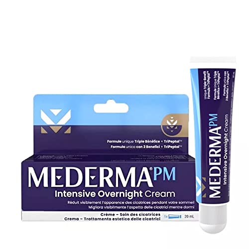 MEDERMA, Crema Intensiva Cicatrizzante Notte - Per il trattamento efficace delle cicatrici, 20 ml