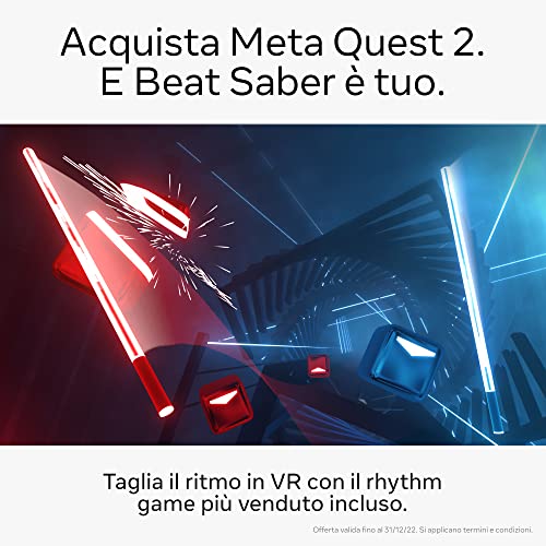 Meta Quest 2 - Visore VR All-In-One - 128 Gb...