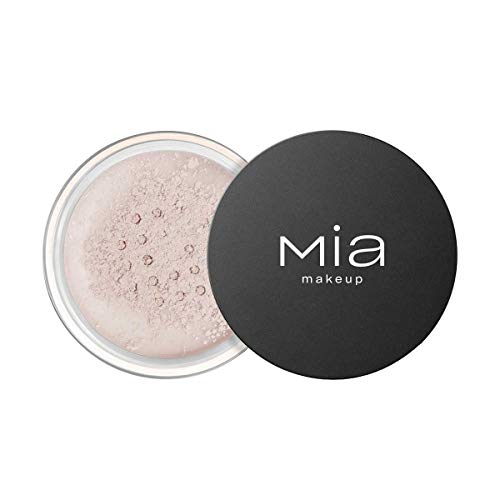 MIA Makeup Loose Powder Cipria Minerale In Polvere Libera, Dall Alto Potere Assorbente (Pink)