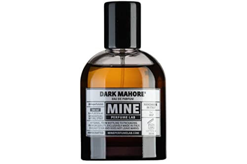 Mine DARK MAHORE  Profumo Uomo Eau De Parfum Tabacco Patchouli Fumoso (100 ML) Made in Italy