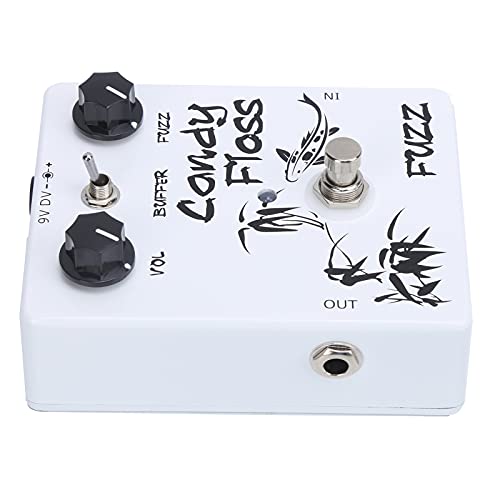 Mini effetti a pedale per chitarra Fuzz, accessori per strumenti musicali Pedale fuzz per chitarra elettrica Pedale fuzz singolo per principianti per professionisti