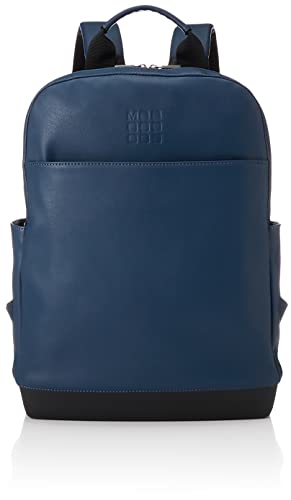 Moleskine Classic Pro Backpack Zaino Professionale da Ufficio e Lavoro, per Uomo, Porta PC per Laptop, iPad, Notebook Fino a 15  , Dimensioni 43 X 33 X 14 Cm, Colore Blu Zaffiro