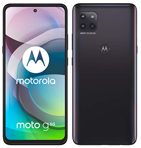 Motorola moto g 5G (tripla cam 48 MP, batteria 5000 mAH, 5G, 6 128 GB, Display 6.7  Max Vision Full HD+, Dual SIM, Android 10), Volcanic Grey