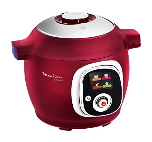 Moulinex ce701500 Intelligent Cookeo – Multicooker con 100 ricette rosso