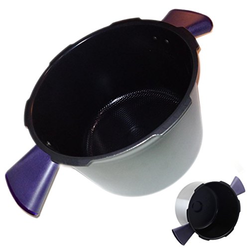 Moulinex - Vaschetta Antiaderente, Accessorio ufficiale, compatibile con tutti i Multicooker Cookeo, Cookeo Connect, Cookeo (USB + Connect), Cookeo Grameez, Codice dell’Articolo: XA605011