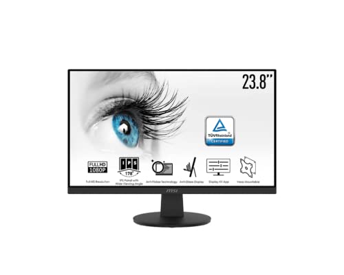 MSI PRO MP242V Monitor Professionale Flat 24 , Display 16:9 Full HD...