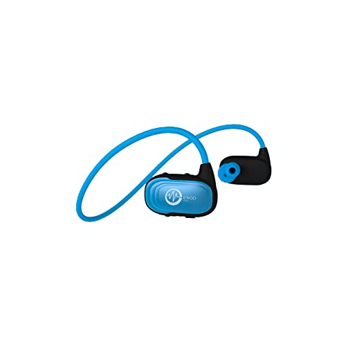 mutto Cuffie impermeabili MP3, design open-Ear, cuffie wireless sportive con IPX7, Bluetooth 5.1, Running, Sport, blu, estándar, IOAUR003