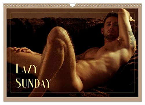 Lazy Sunday - Genieße hüllenlos die Ruhe (Wandkalender 2023 DIN A3 quer), Calvendo Monatskalender