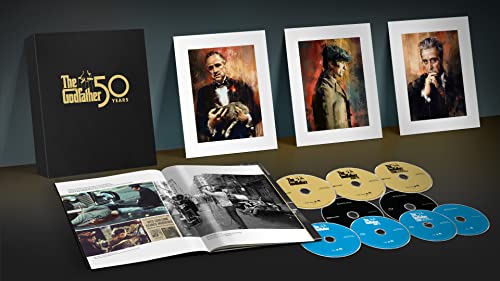 Il Padrino Trilogia - Edizione 50º Anniversario (4 4K Ultra-HD + 5 Blu-ray) (Collectors Edition) (9 Blu Ray)