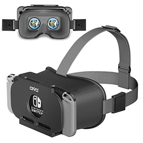 OIVO Occhiali VR per Nintendo Switch, 3D VR Realtà Virtuale Occhiali per Nintendo Switch
