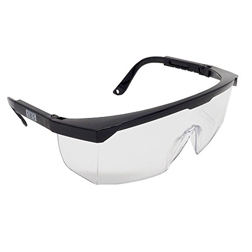 Occhiali di protezione FD-Workstuff │ 1 pezzo │ con aste regolabili │ secondo EN166 │ protezione degli occhi │ occhiali di sicurezza │ di